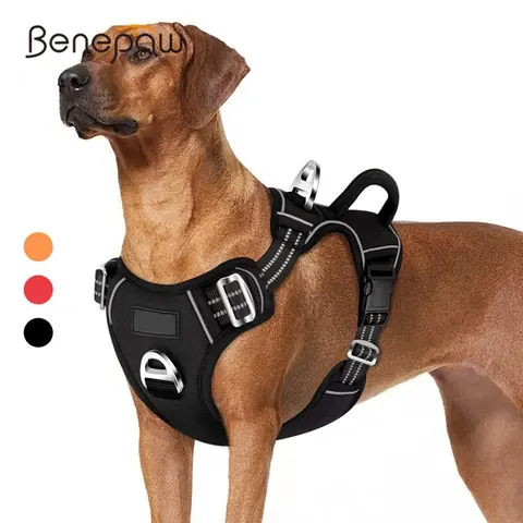 Benepaw No Pull Hundegeschirr Kein Choke Einfacher Steuergriff