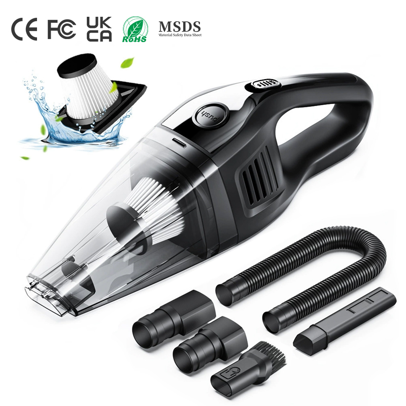 CHONGTENG Mini Vacuum Cleaner 8000pa Car Cleaning With