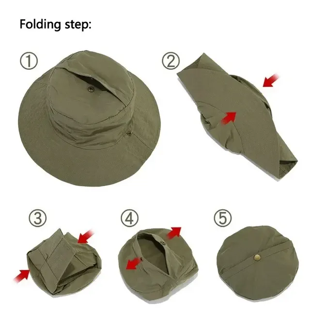 Foldable Hiking Hat 4
