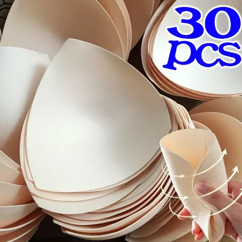 Removable Triangle Foam Bra Pads 2 Pieces