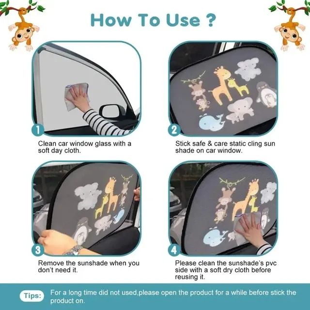Universal Side Window Sun Shade 4