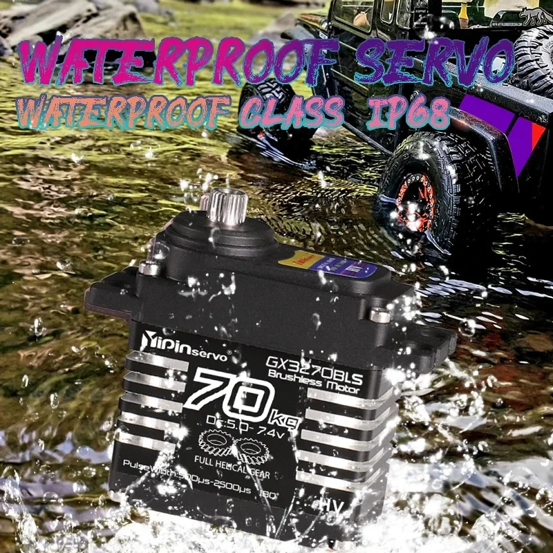 Wasserdichtes IP68-Servo mit Großem Drehmoment Magnetische Induktion 8 2