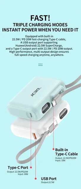 Smart 50000mAh Multi-Device Power Bank 4
