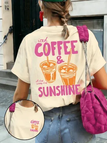 Damen-Grafik-T-Shirt