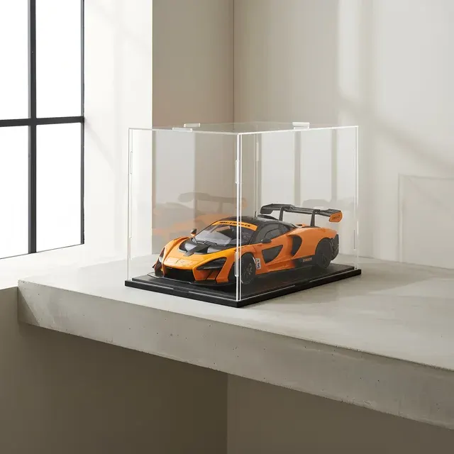 Dustproof Self-Assembly Acrylic Display Case 4