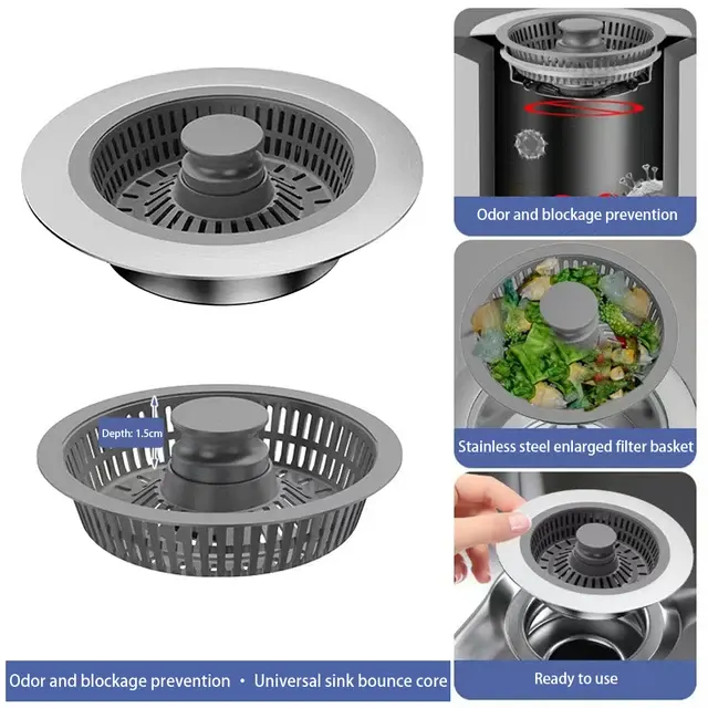 Pop-Up Sink Strainer 2