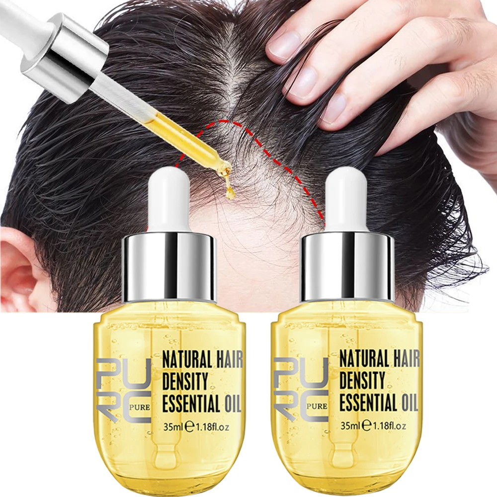 PURC Ingwer-Haarwachstumsöl Schnelle Haarausfall-Behandlung Glättende Reparatur Produkte für