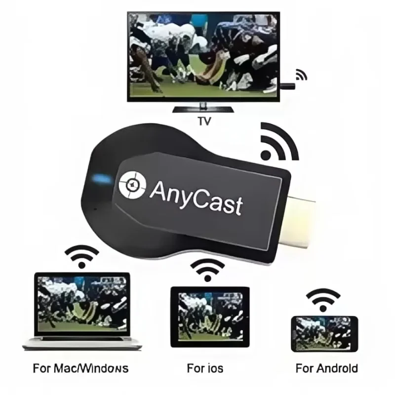 1080P M2 Plus TV-Stick WLAN-Display-Dongle Anycast DLNA Miracast 4