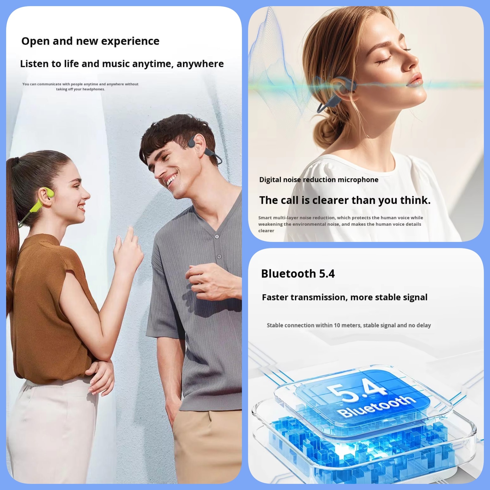 Bone Conduction Ear-Clip Open-Ear Sport Headphones 3