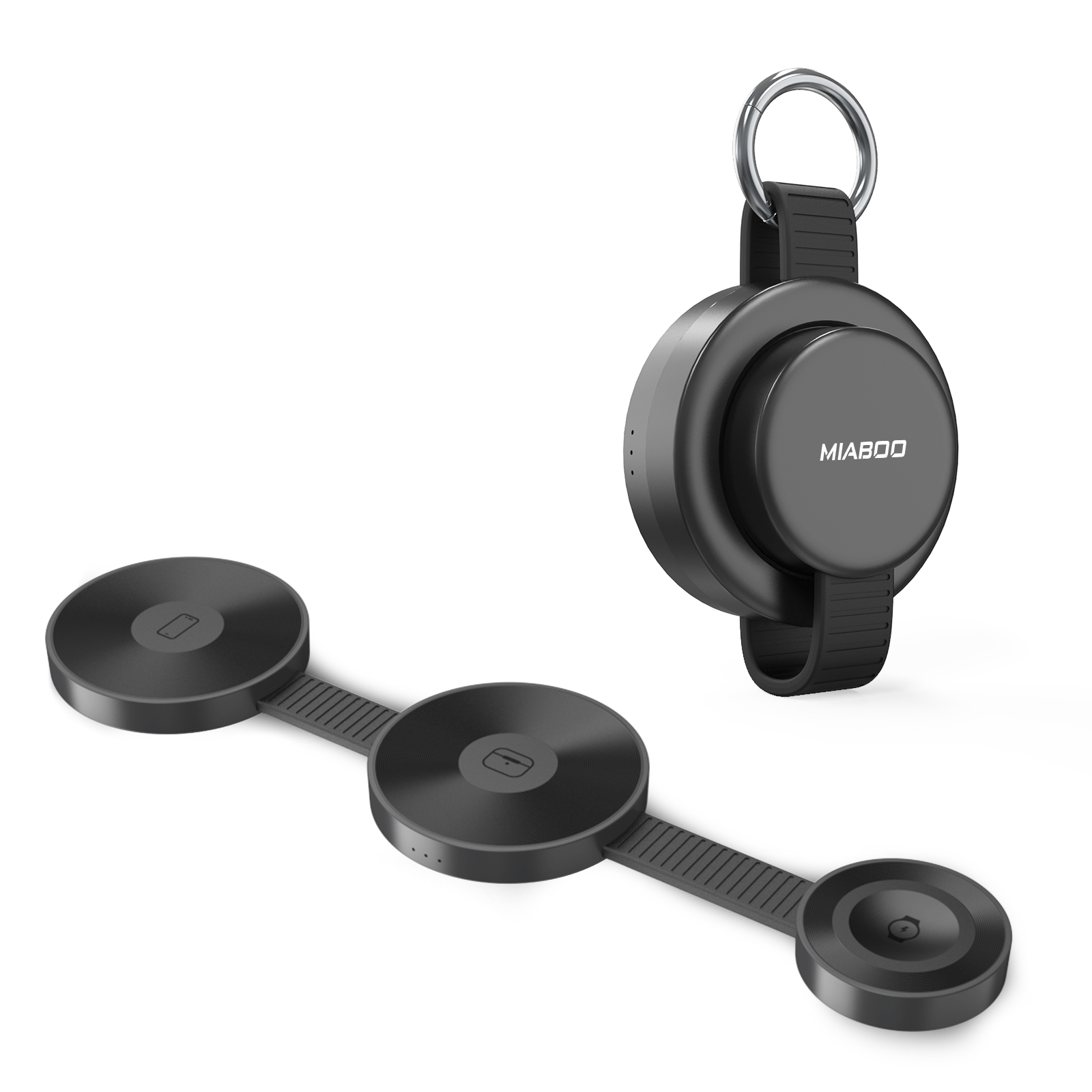 Magsafered 3 in 1 Portable Charging Station Wireless 4