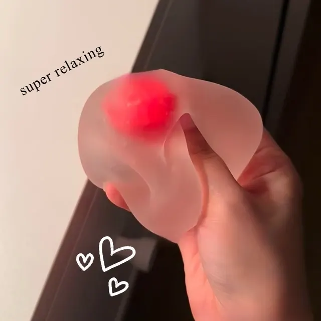 Strawberry Mochi Squeeze Stress Toy 4