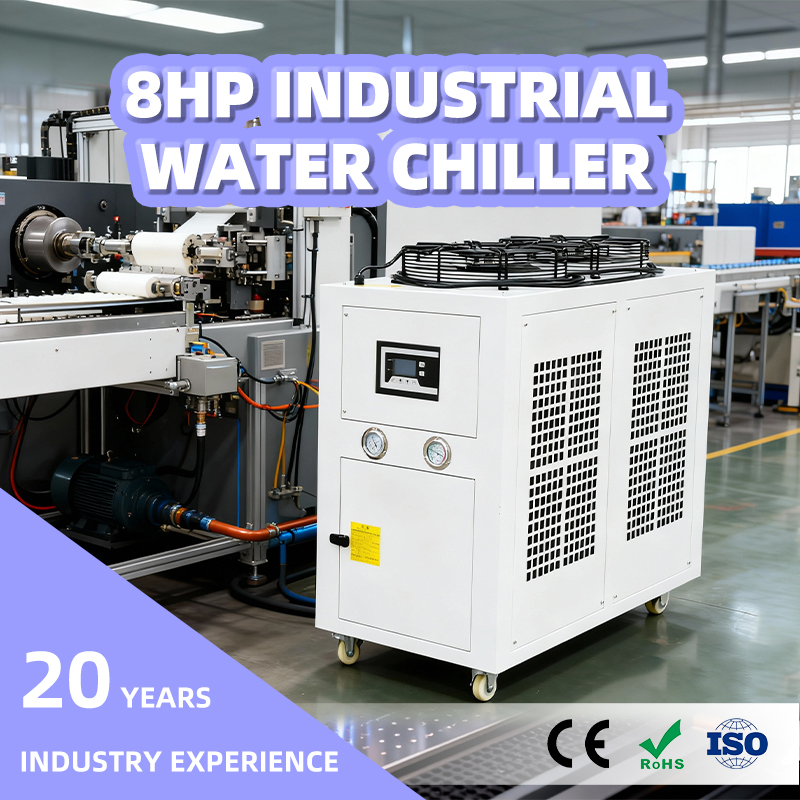Blue Penguin Laser Chillerl Industrial Cooling System Circulating 3