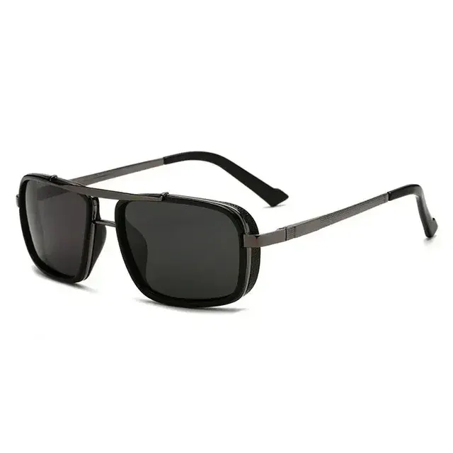 Polarized Square Vintage Sunglasses for Men 4