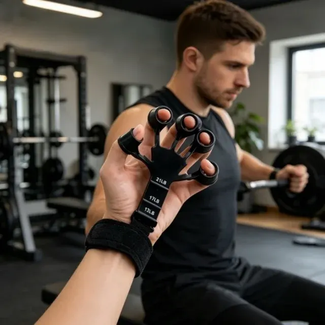 Five-Prong Wrist Flexibility Hand Grip Trainer 4