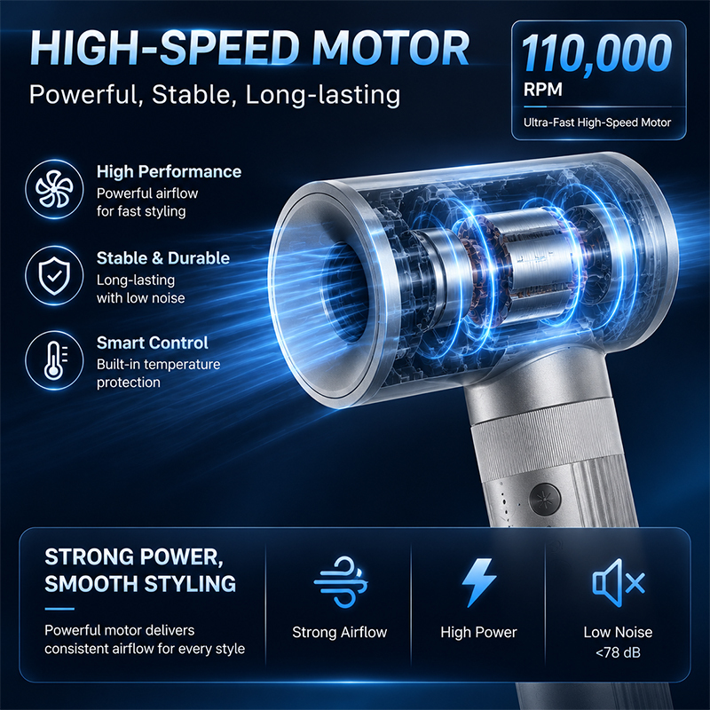 Brushless 1200W Hot Air Multi Styler 3