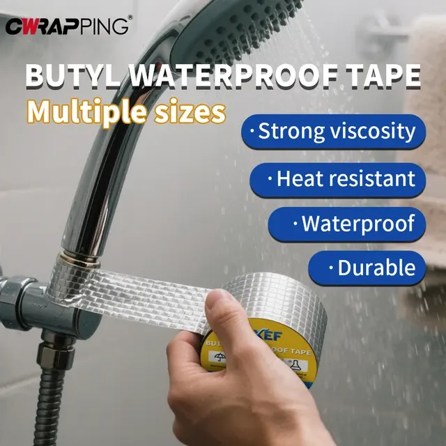 Butyl Aluminum Foil Tape 3