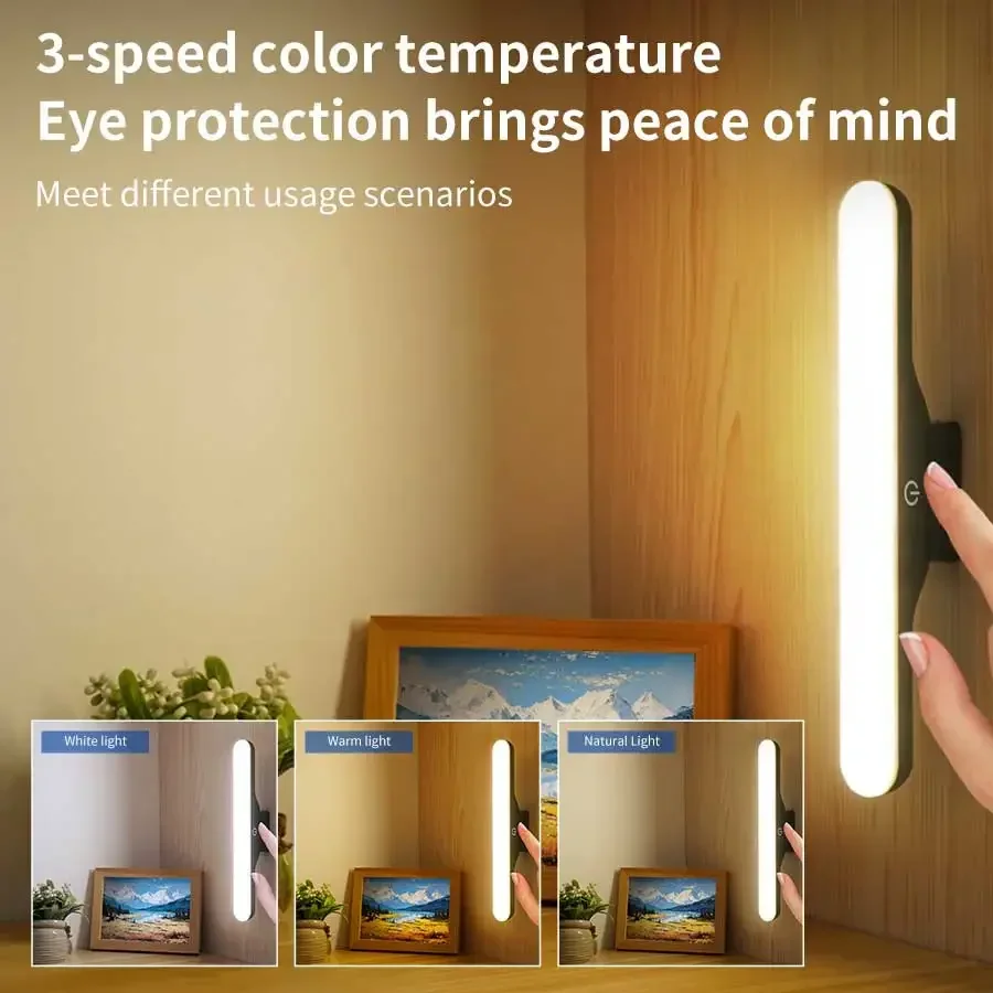 LED Make-Up Licht Wiederaufladbare Magnetische Augenschutz Spiegel Lampe 2