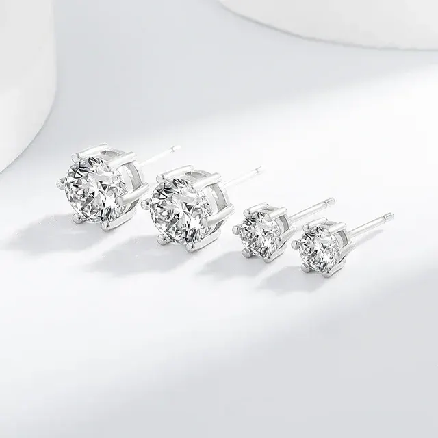 Moissanite Pendant Necklace 4