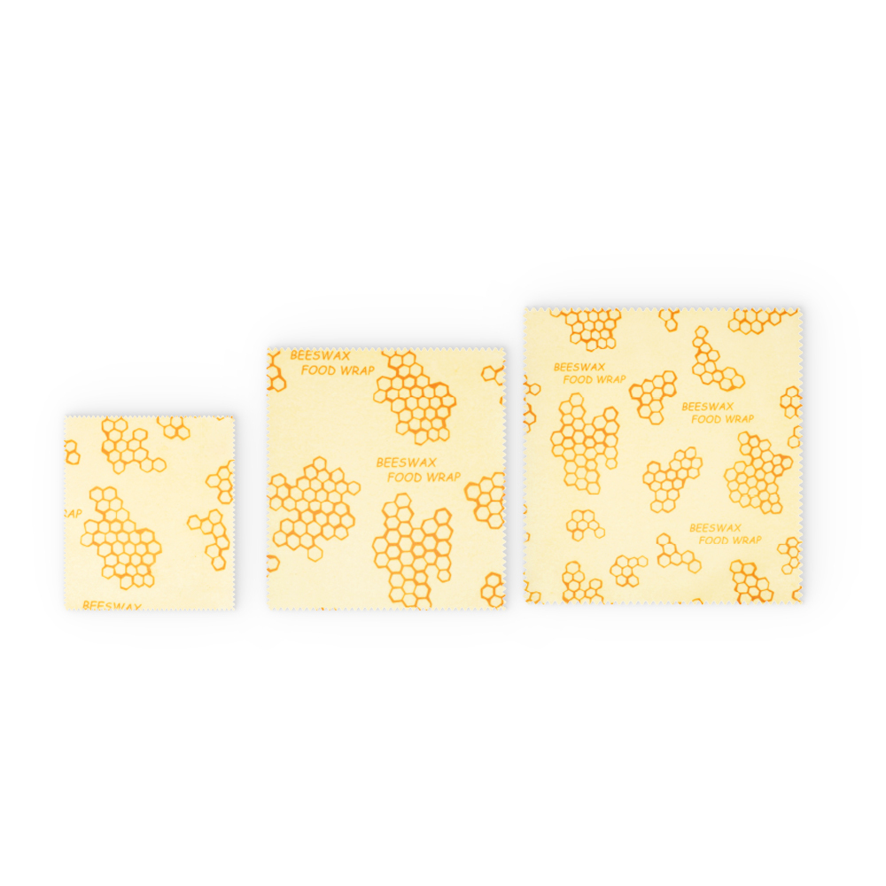 Breathable Reusable Beeswax Wrap Set 2