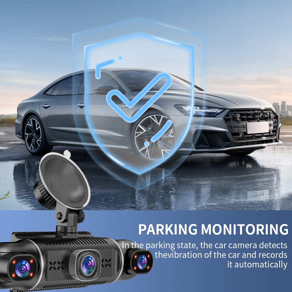 5-Channel 360-Degree Dash Cam Night Vision 4