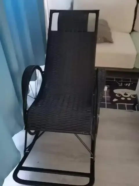 PE Rattan Rocking Chair 4