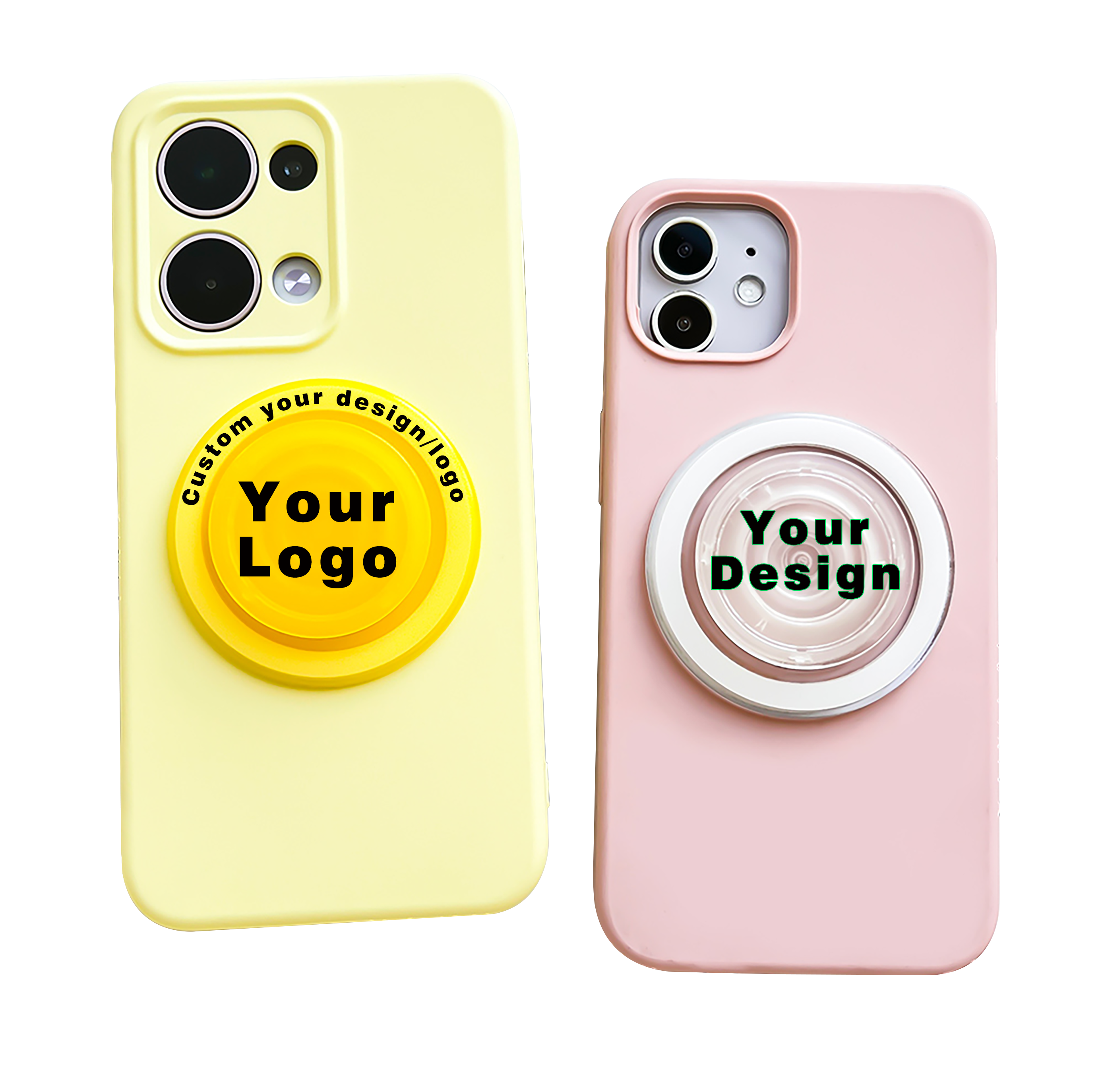 Magnetic Mobile Phone Grip With Cute Poppings Design