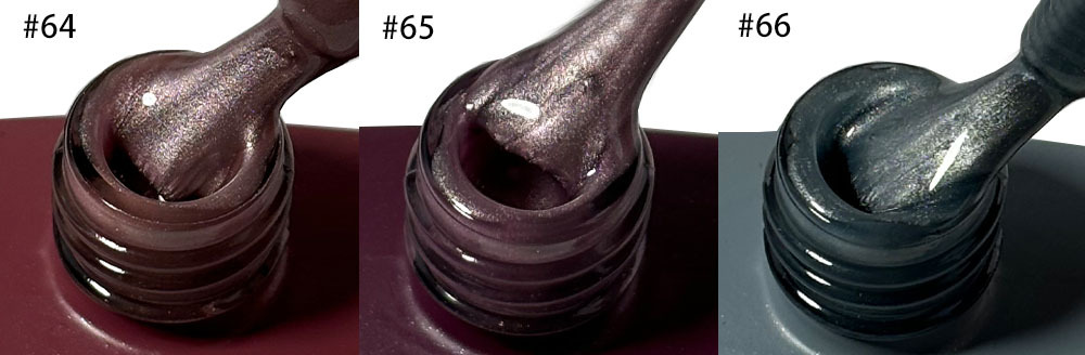 66 Color Gel Polish Nail Set Varnishes Soak 4