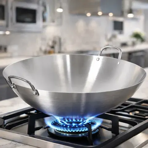 Stainless Steel Wok