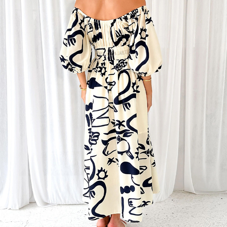 Floral Beach Maxi Dress for Women 4