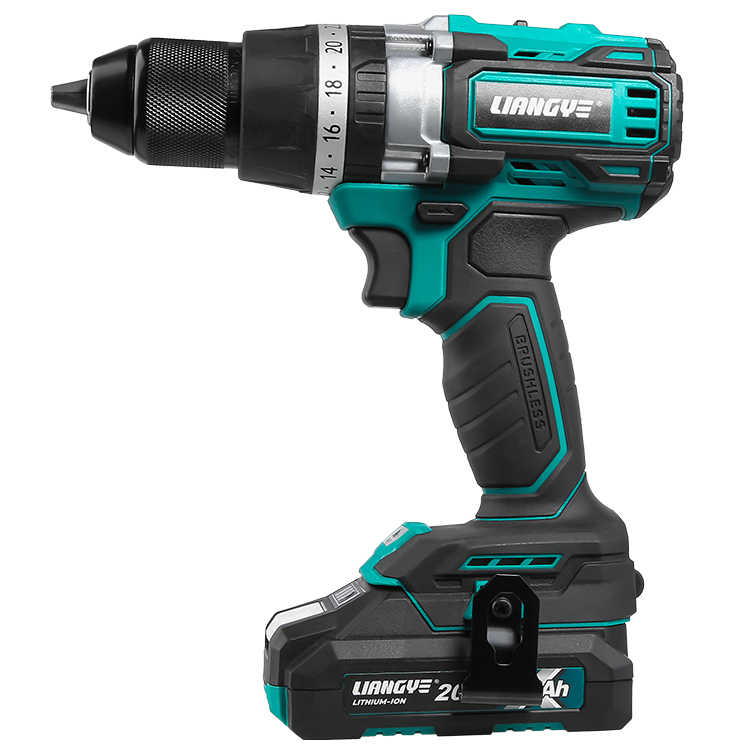 Professional Cordless Drill Driver Set With Lithium Batteries 2