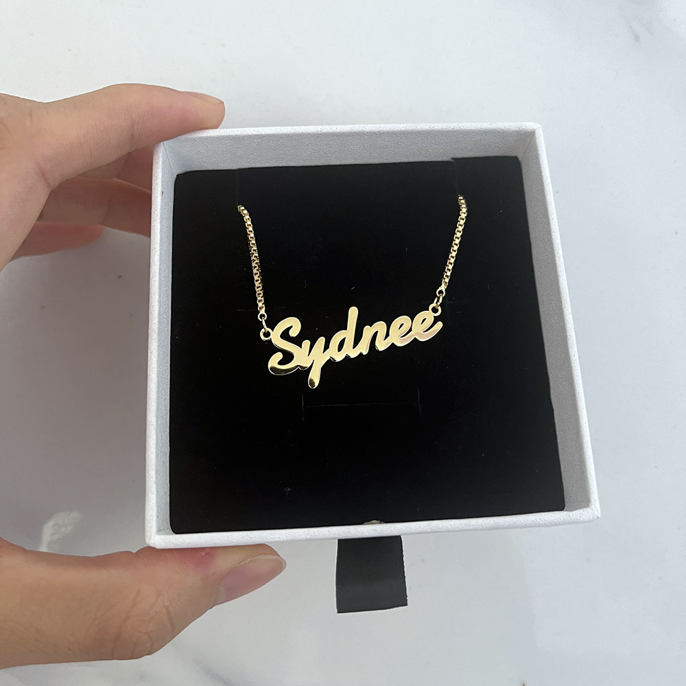 Stainless Steel Personalized Name Necklace for Women 3