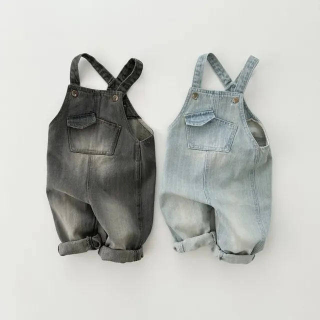 Kids' Denim Jumpsuit 1