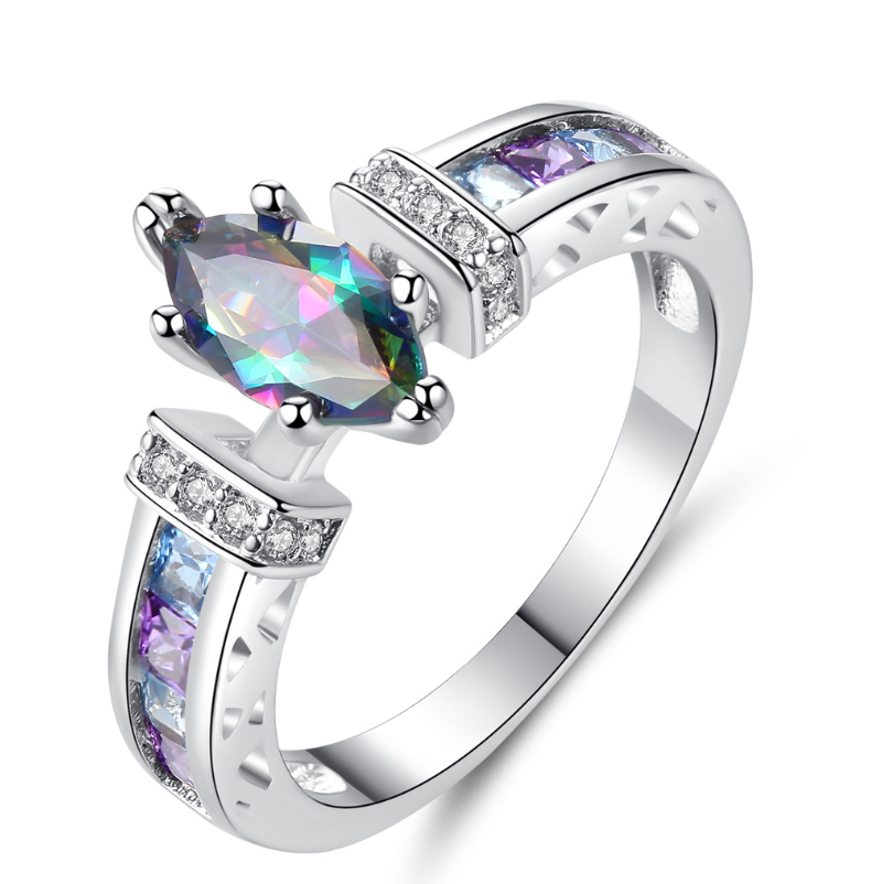 Horse eye Colorful Ring