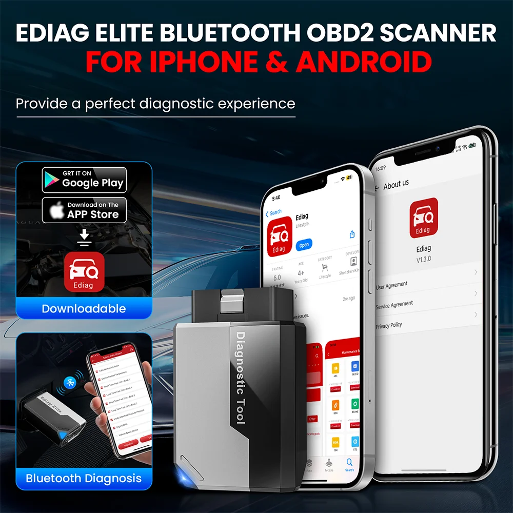 German Car Diagnostic Tool for iOS, Android 4