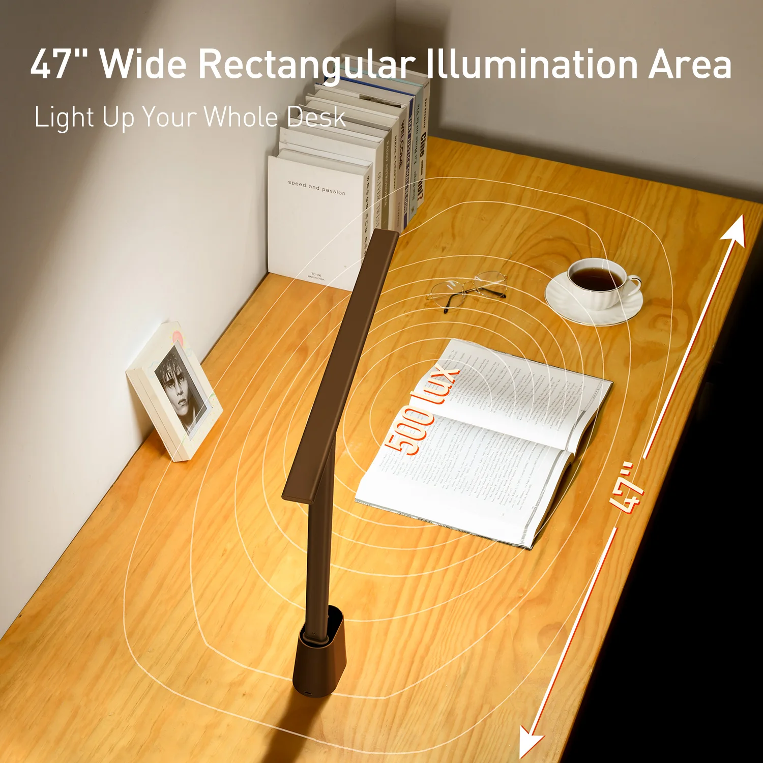LED Desk Lamp with Eye Protection, Dimmable 3