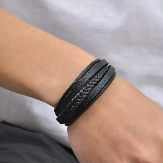 Braided Leather Bracelet 3