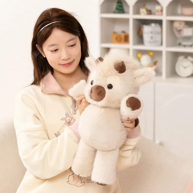 Cuddly Highland Cow Plush Toy 45 cm 3