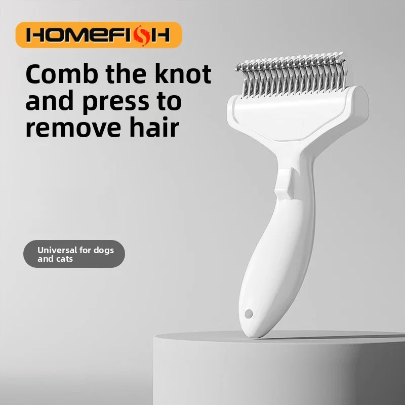 Stainless Steel Undercoat Comb for Pets