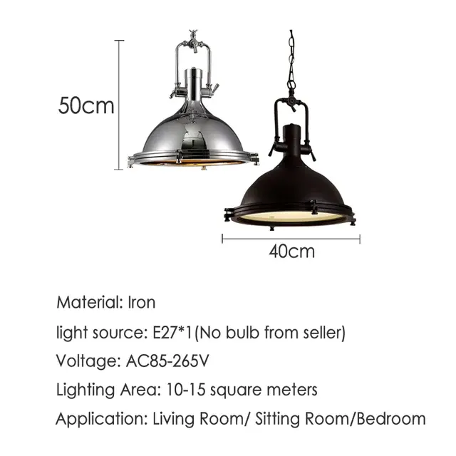 Retro Pendant Light 4