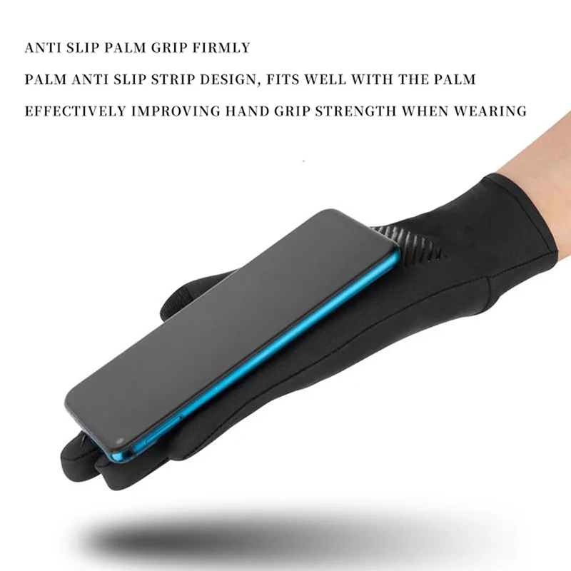 Sommer Eisseide Touchscreen Anti-Rutsch-Handschuhe Outdoor Angeln Wasserdichte Sonnenschutz-Handschuhe 4
