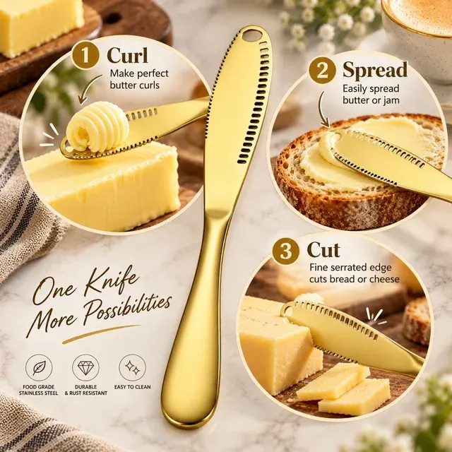 Cheese and Spreading Knife 2