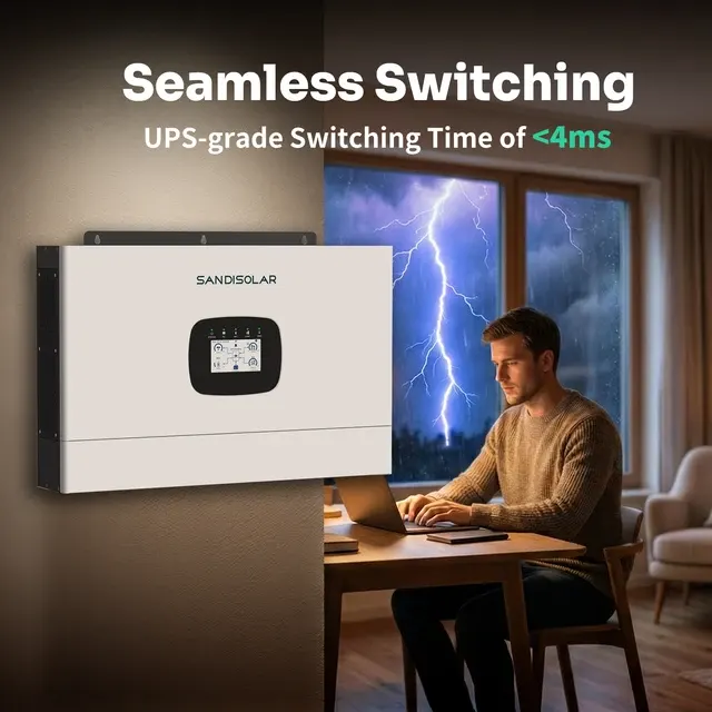 Off-Grid Hybrid Inverter 12 kW 48 V 4