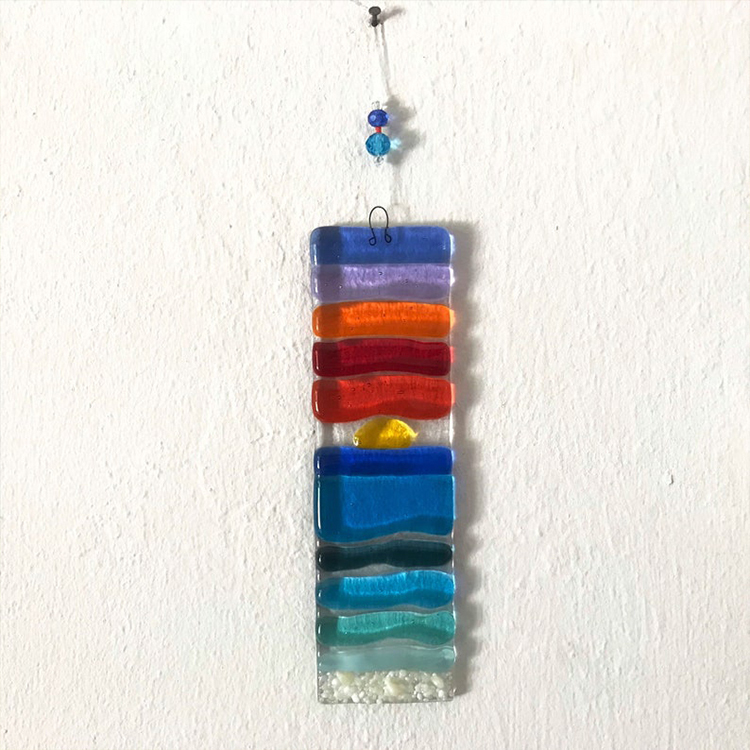 Glas-Wandbild 2