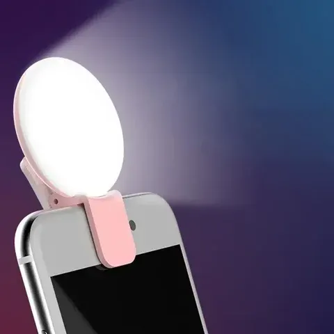 Clip-Ringlicht fürs Handy