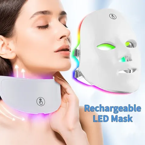 LED Gesicht Hals Maske Wiederaufladbare Photon Schönheit Maschine