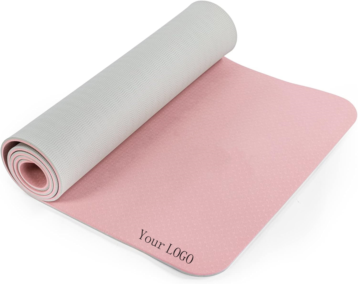 Non-Slip Eco Yoga Mat, 6mm Thick