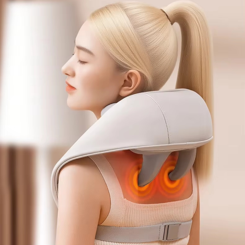 Darius Wireless Shiatsu Neck & Shoulder Massager With