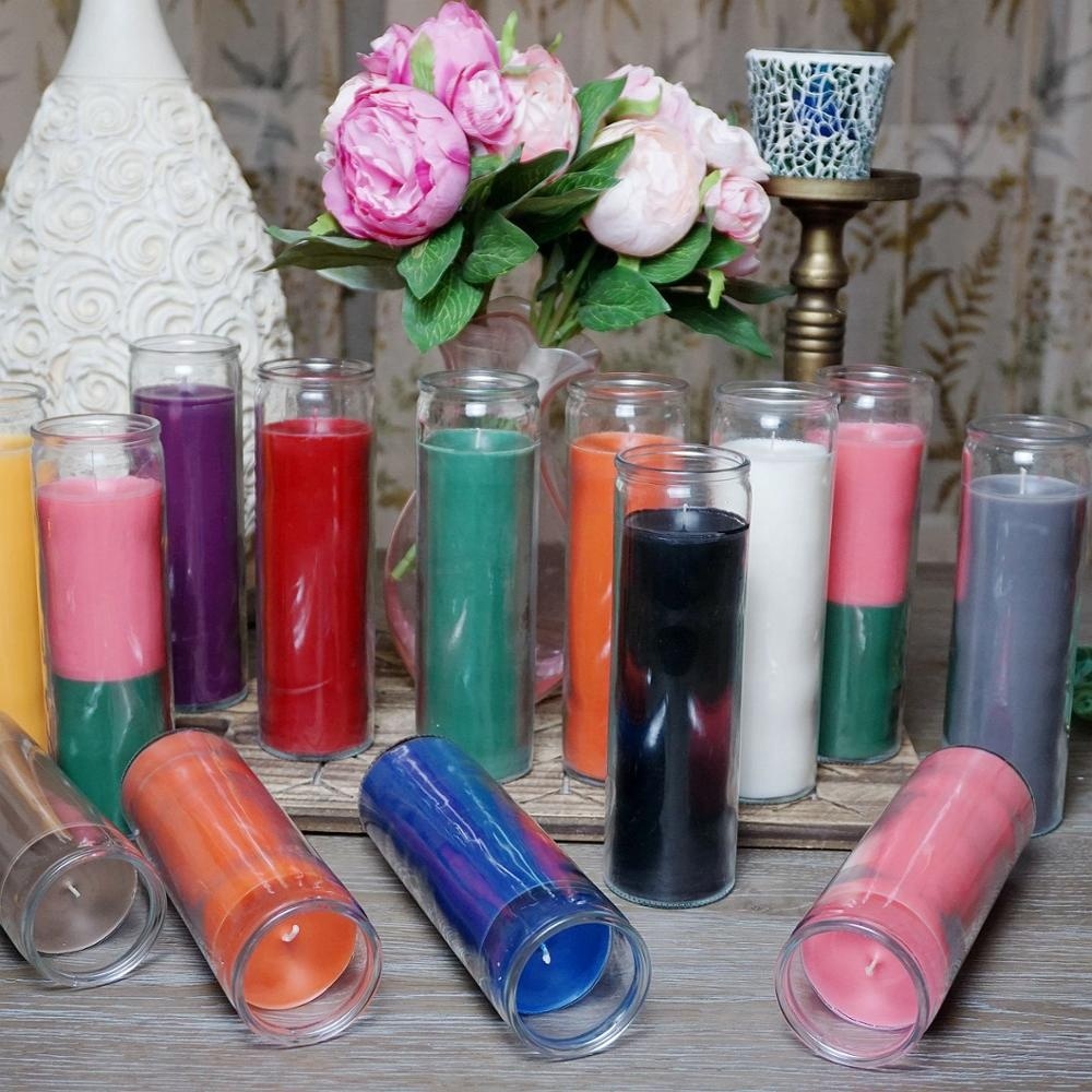 Seven-Day Prayer Candle Glass Jar 4