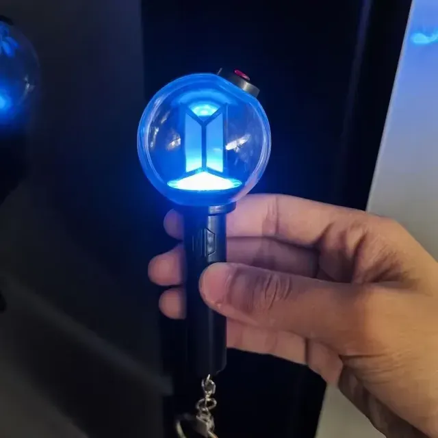 Mini LED Light Stick Keychain 2