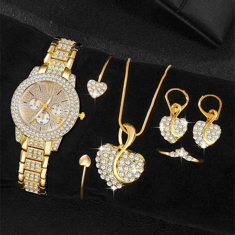 Damenuhr Schmuckset